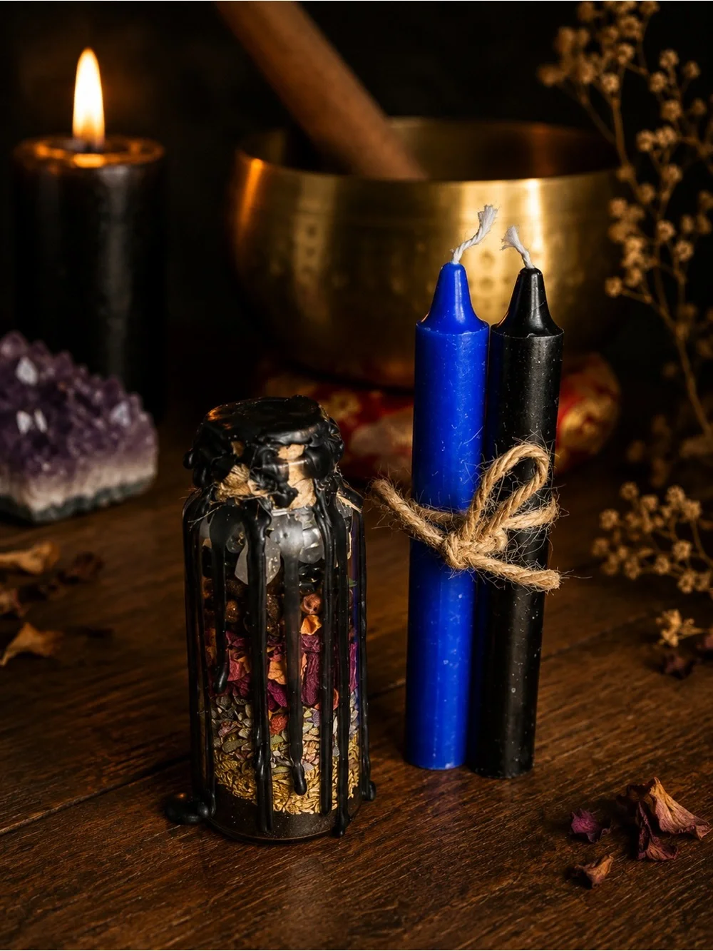 Protection & Reclaiming Power Spell Jar Set - Picture 2 of 2